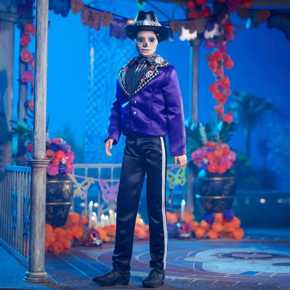 Barbie Signature Muñeco Ken Dia De Los Muertos Hjx15 Mattel