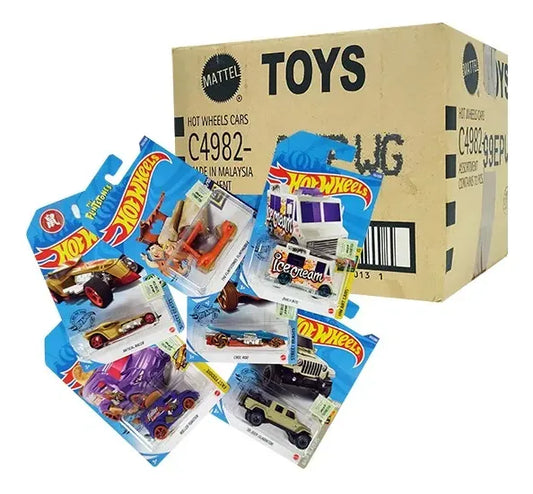 Pack Hot Wheels Vehículos Básicos Surtidos X 72
