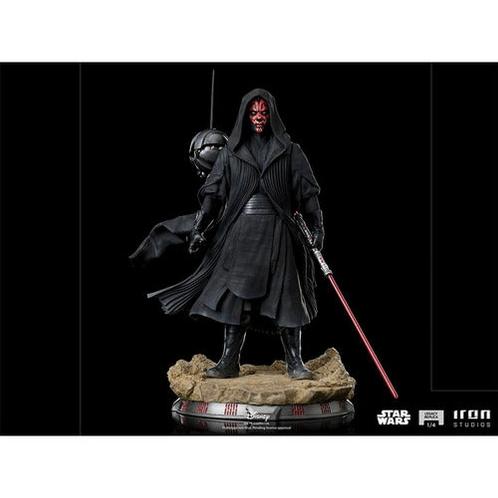 Figura De Acción Darth Maul De Iron Studios Bds Art Scale 1/4