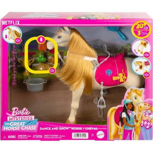 Barbie Caballo Con Movimiento Y Sonido Hxj42 Mattel