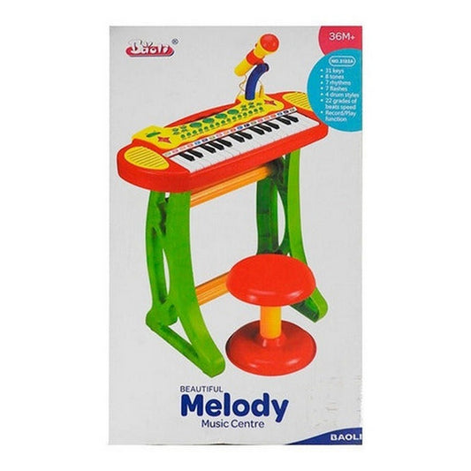 Órgano De Pie 31 Teclas Con Banco Y Micrófono 126471