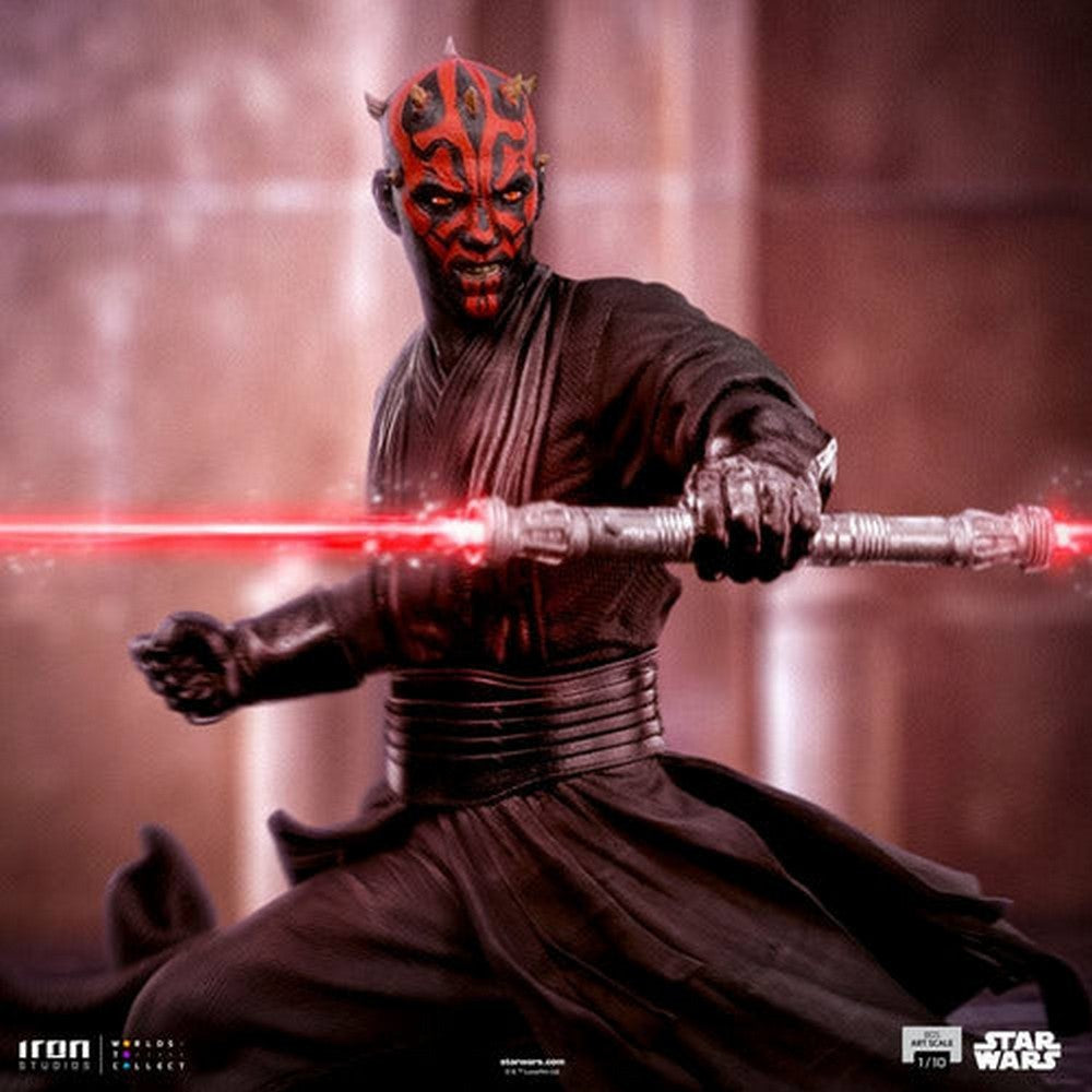 Figura Escala 1/10 Darth Maul 77022 Star Wars Iron Studios