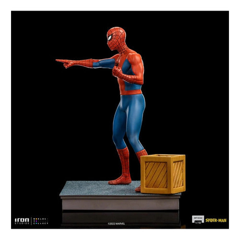 Figura De Acción Spiderman De Iron Studios Art Scale 1/10