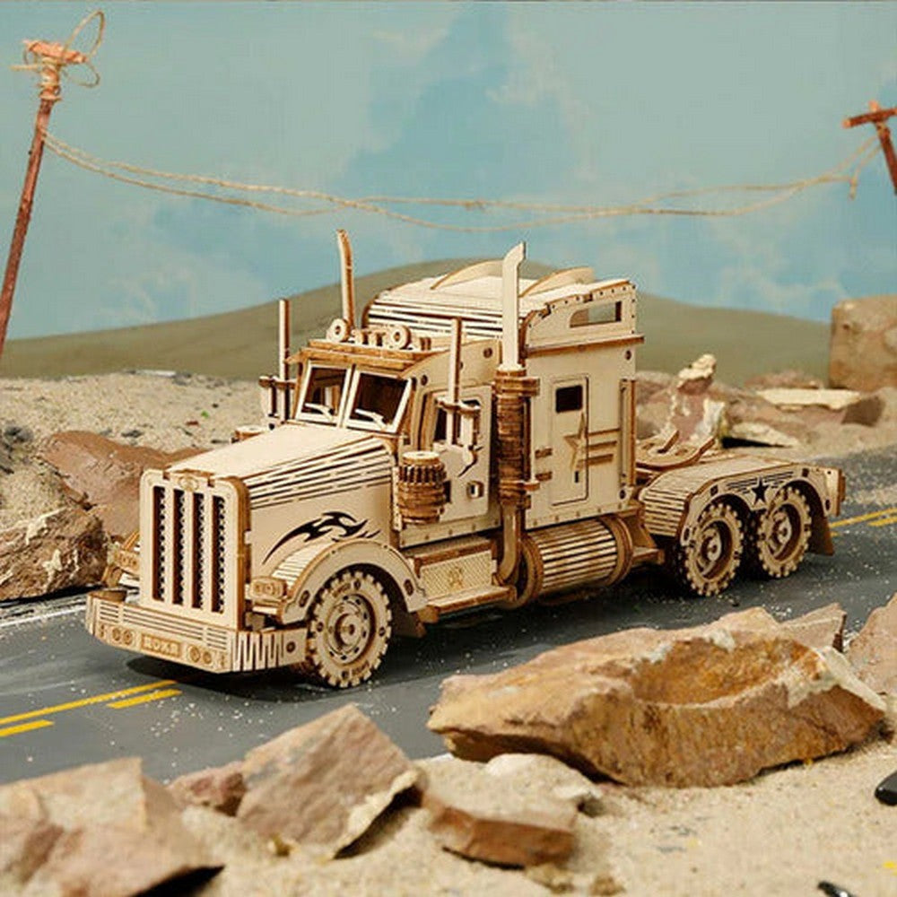 Robotime Puzzle 3d Camion Pesado Mc502 Rokr