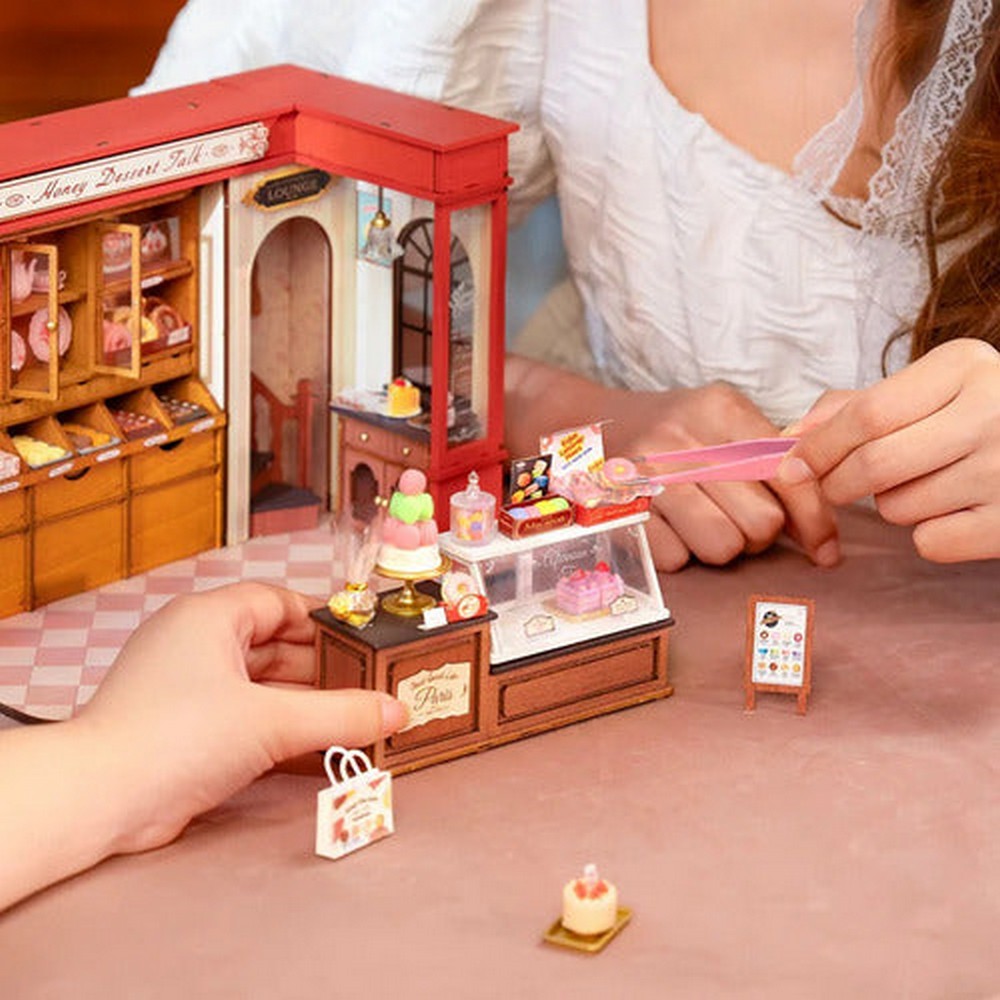 Robotime Puzzle 3d Tienda De Postres Dg168 Rolife