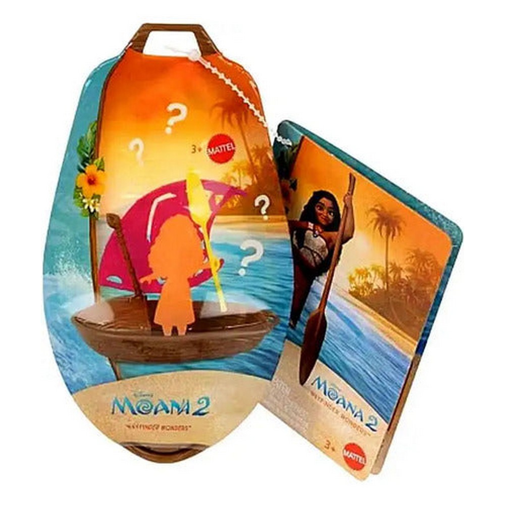 Moana 2 Set De Juego Canoa Mini Muñeca Sorpresa Jbt43 Mattel