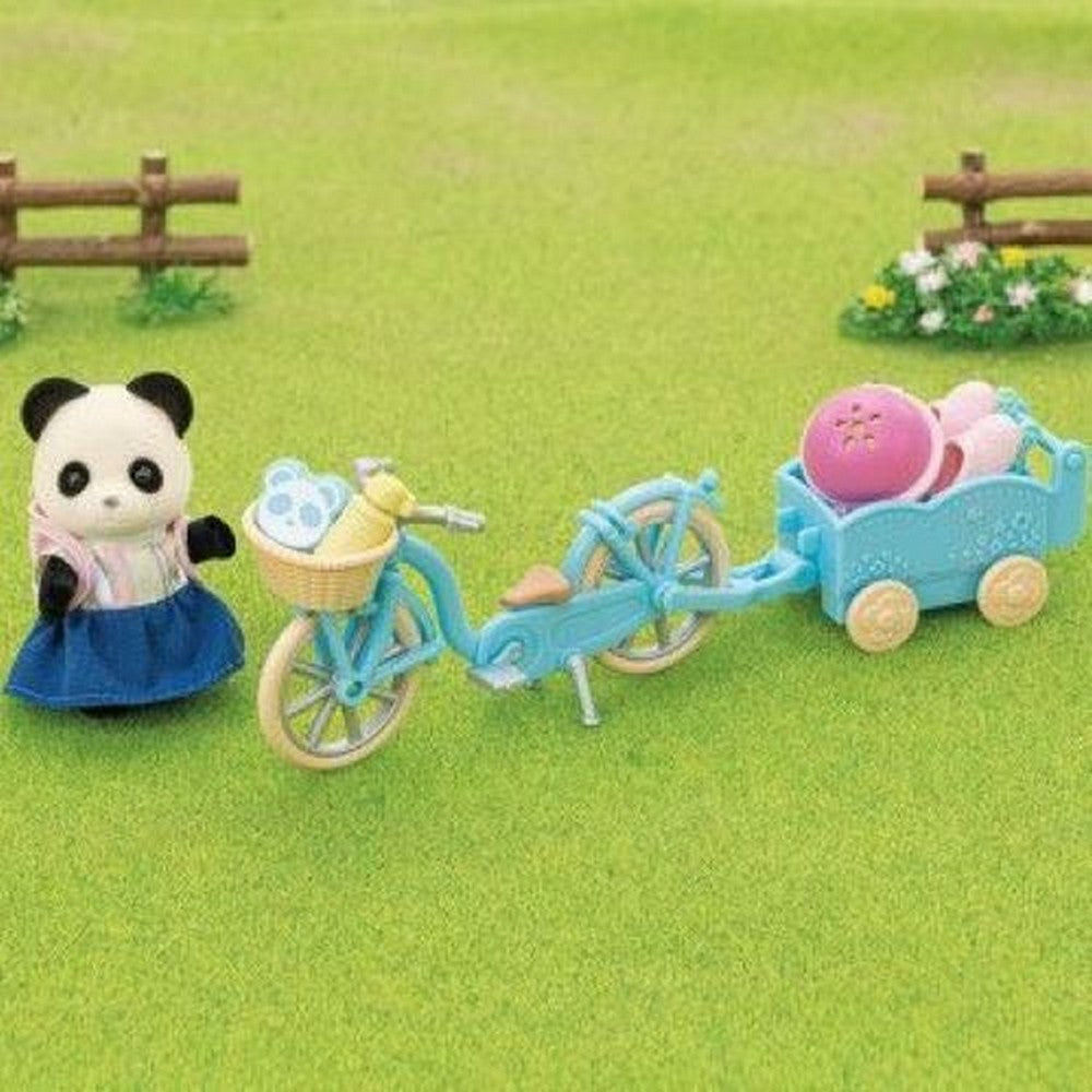 Sylvanian Families Set De Bicicleta Rosalina Panda 5652