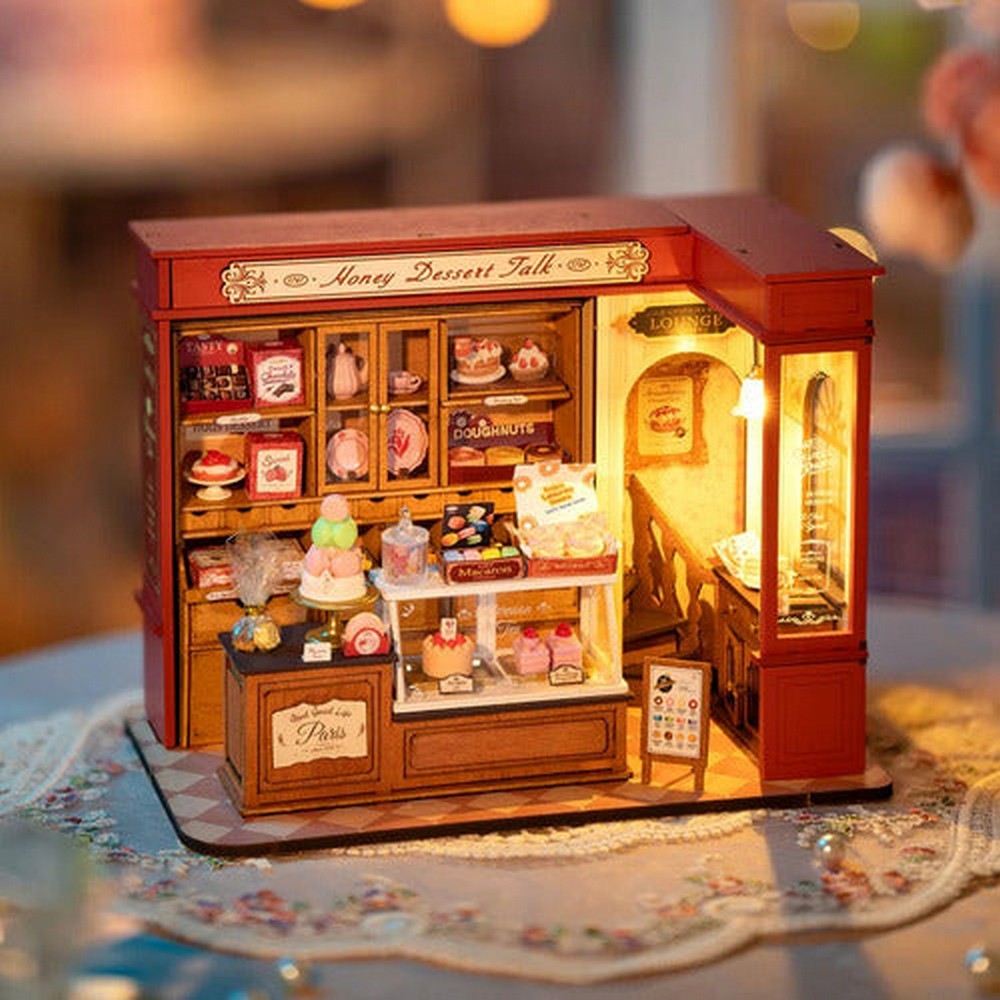 Robotime Puzzle 3d Tienda De Postres Dg168 Rolife