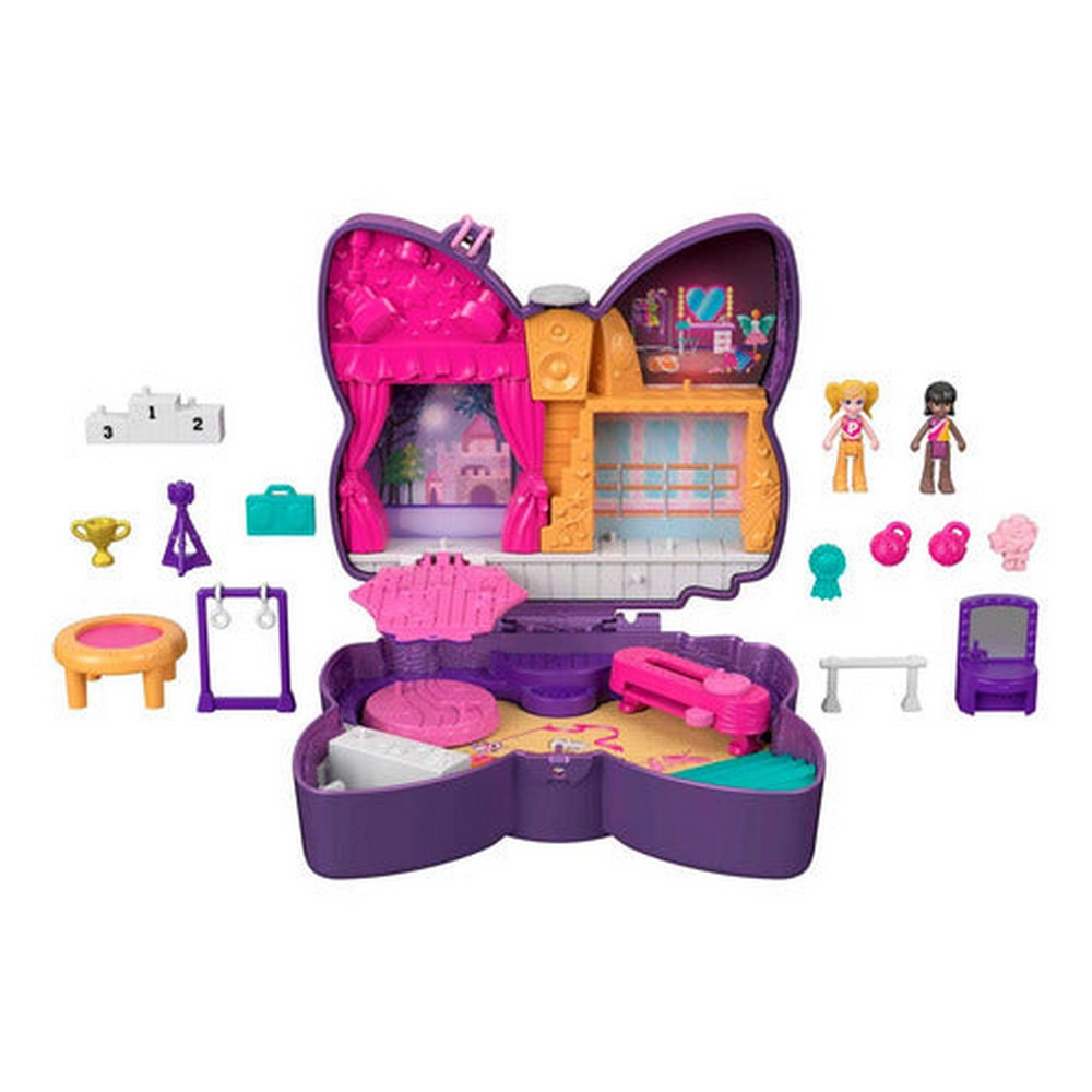 Polly Pocket Set Compacto De Aventura De Mariposa Hcg17