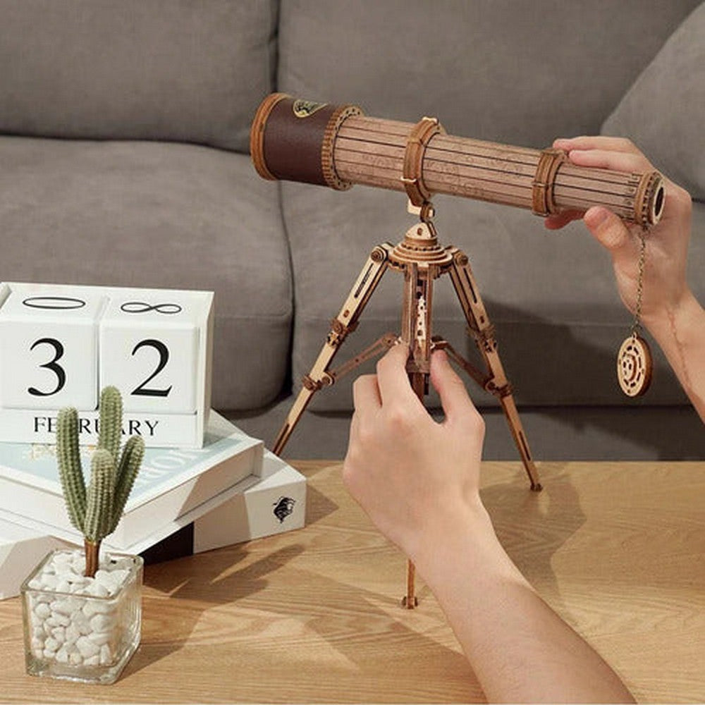Robotime Puzzle 3d Telescopio Monocular St004 Rokr