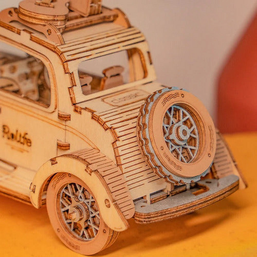 Robotime Puzzle 3d Auto Antiguo Tg504 Rolife