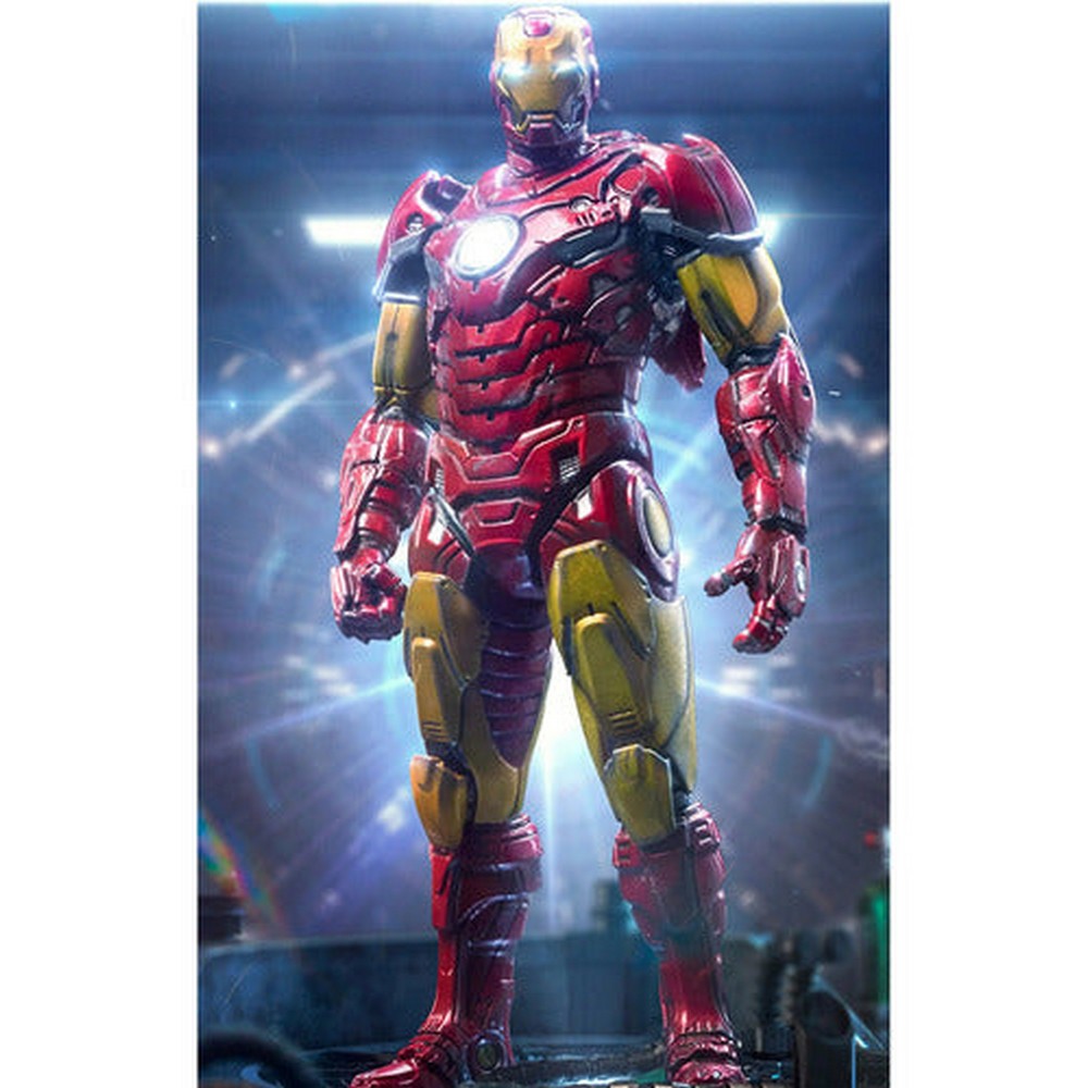 Figura Scale 1/10 Iron Man Deluxe Marvel 94423 Iron Studios