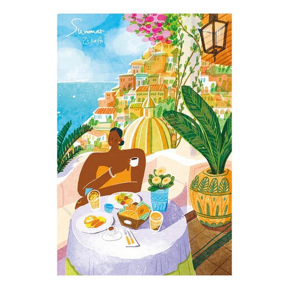 Robotime Puzzle Amalfi Vacaciones 1000 Piezas Pt005 Rolife
