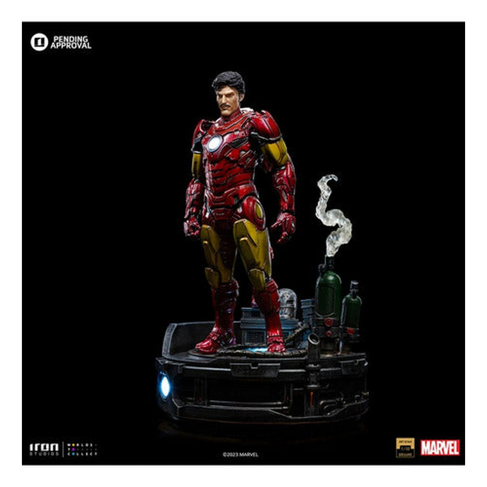 Figura Scale 1/10 Iron Man Deluxe Marvel 94423 Iron Studios
