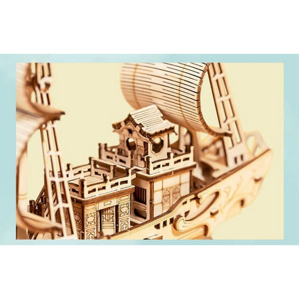 Robotime Puzzle 3d Barco Diplomatico Japones Tg307 Rolife