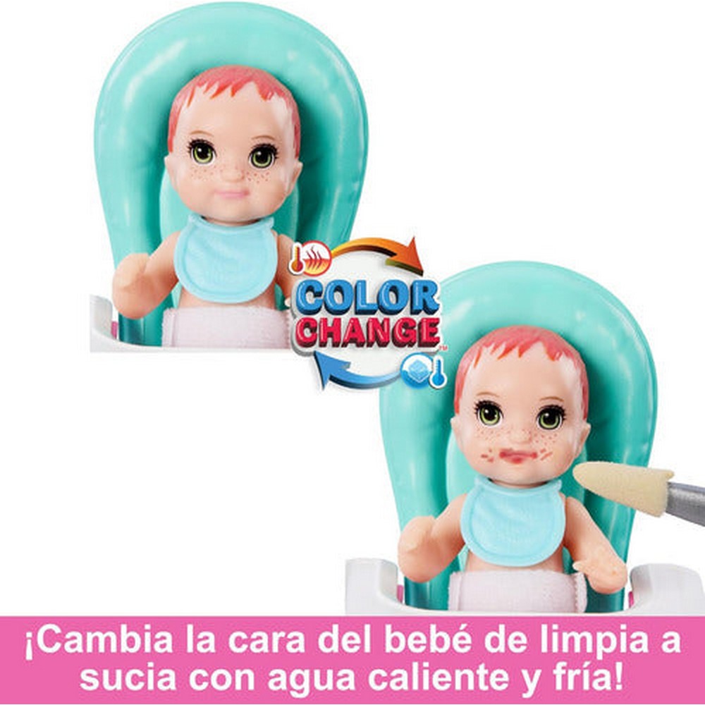 Barbie Muñeca Skipper Babysitters Set Htk35 Mattel