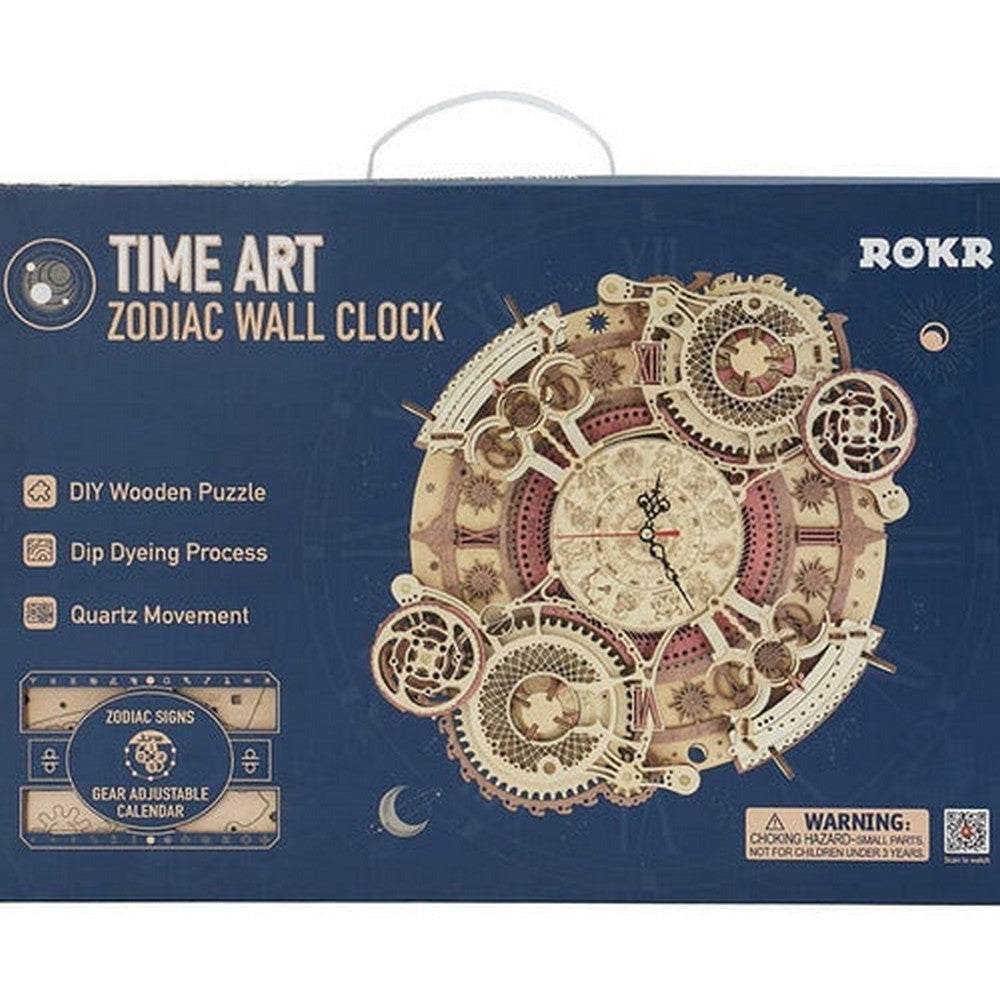 Robotime Puzzle 3d Reloj Del Zodíaco Lc601 Rokr