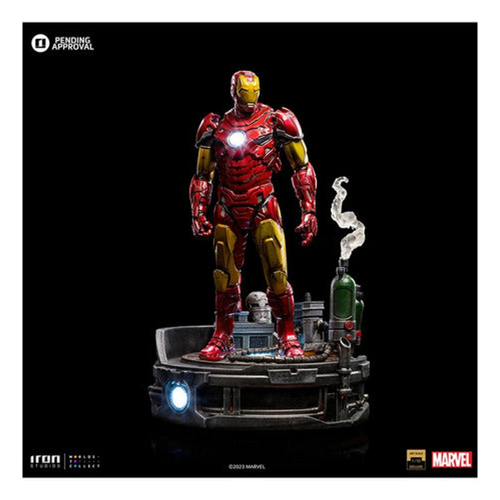 Figura Scale 1/10 Iron Man Deluxe Marvel 94423 Iron Studios