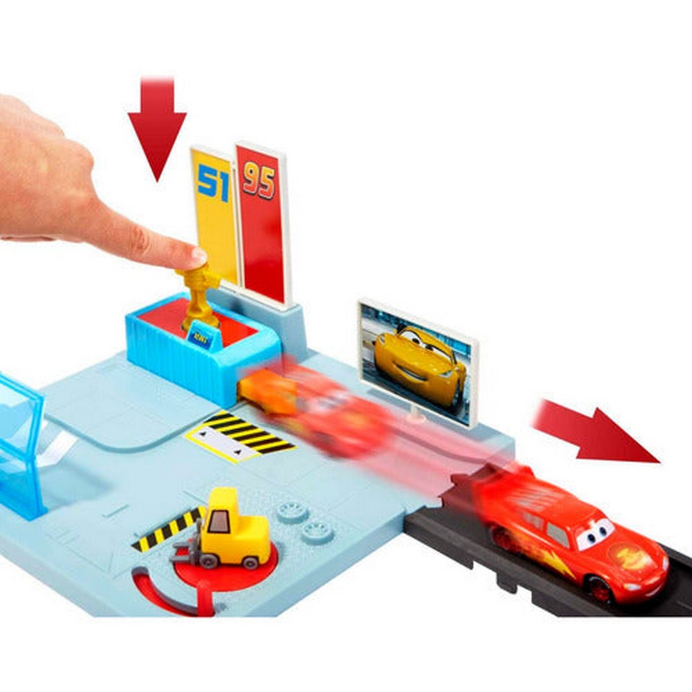 Cars On The Road Circuito De Carreras Dinoco Rusteze Hgv69