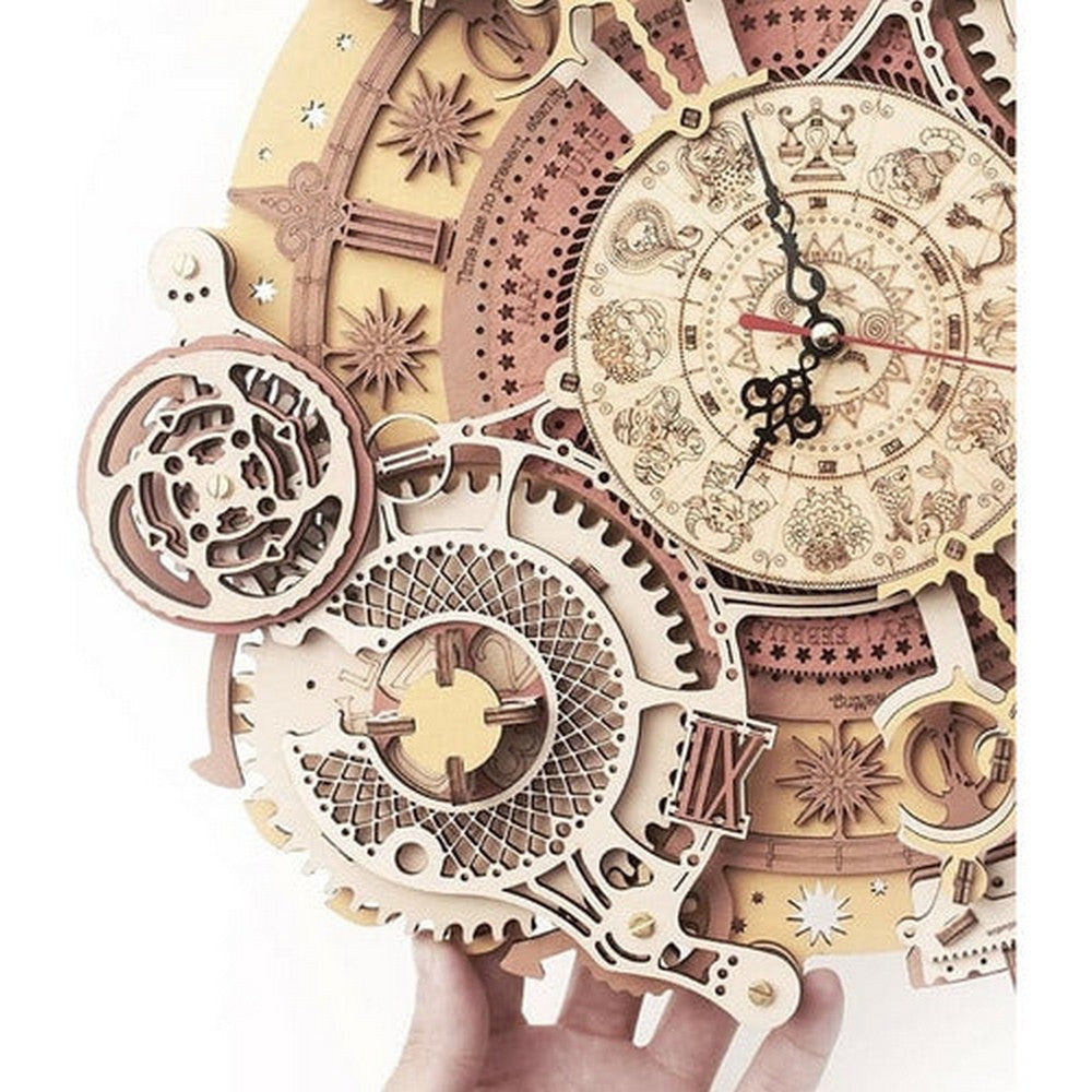 Robotime Puzzle 3d Reloj Del Zodíaco Lc601 Rokr