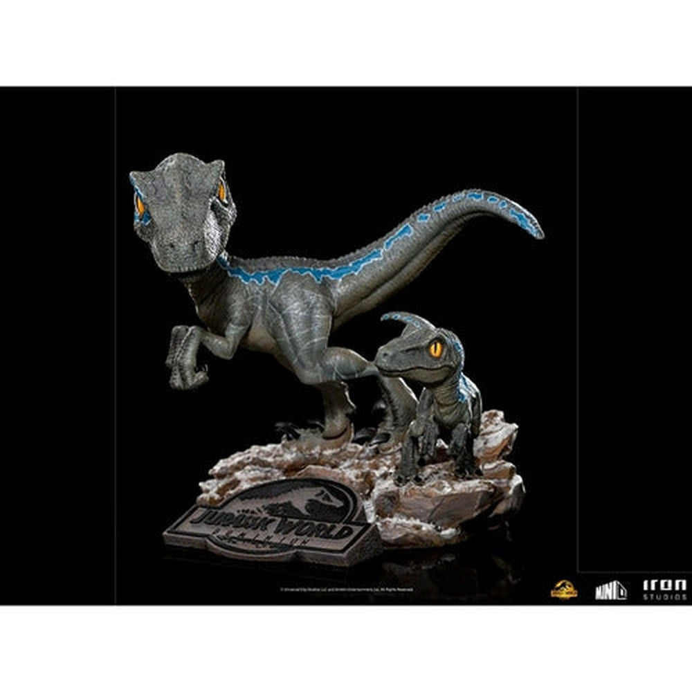 Figura Blue Y Beta Jurassic World Minico 69822 Iron Studios