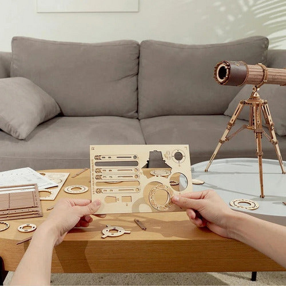 Robotime Puzzle 3d Telescopio Monocular St004 Rokr