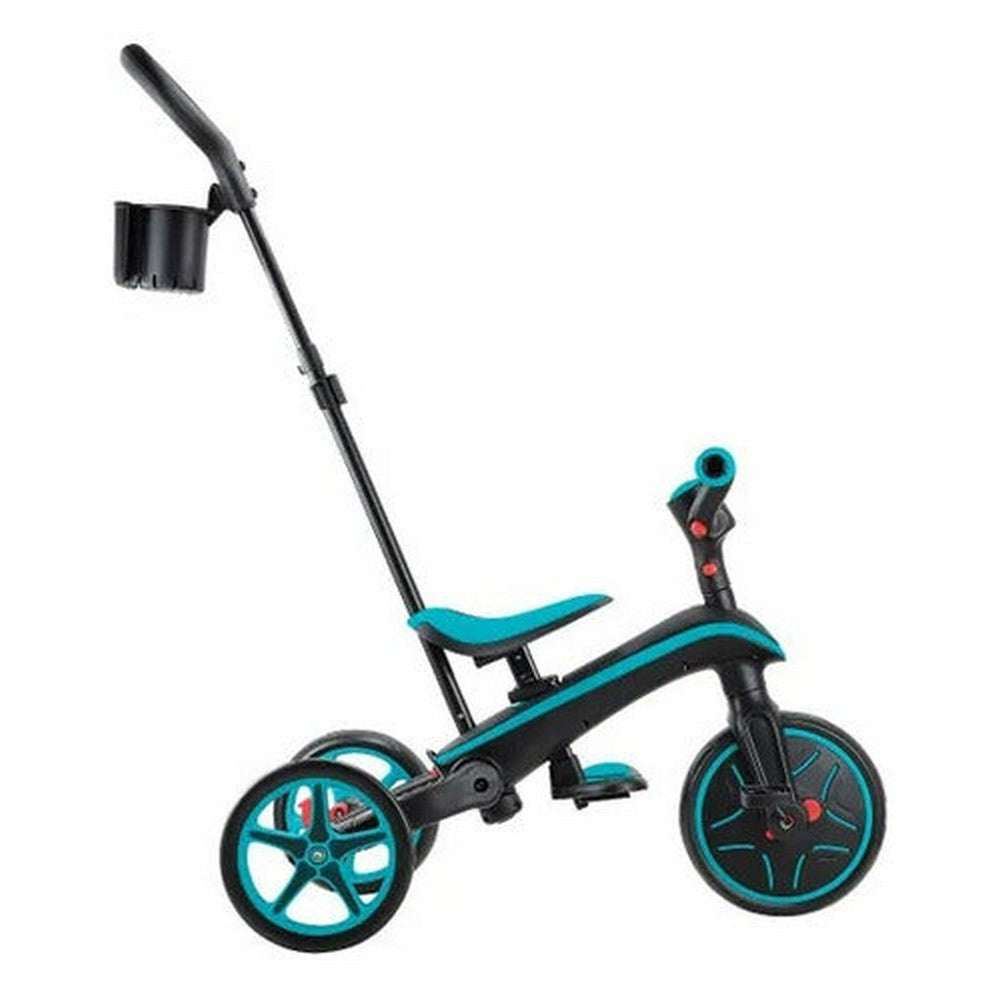 Globber Triciclo Explorer Trike Plegable 4 En 1 Teal 732-105 Color Turquesa-teal