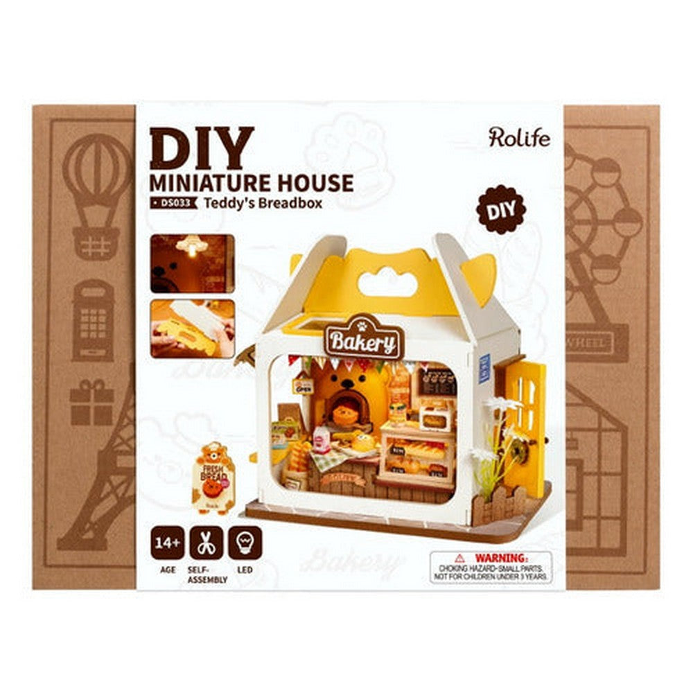 Robotime Puzzle 3d La Panaderia De Teddy Ds033 Rolife