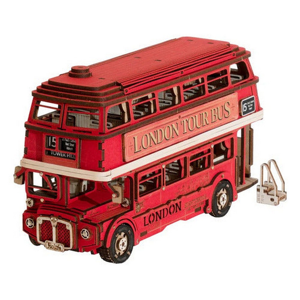 Robotime Puzzle 3d Autobús Turístico De Londres Tgm02 Rolife