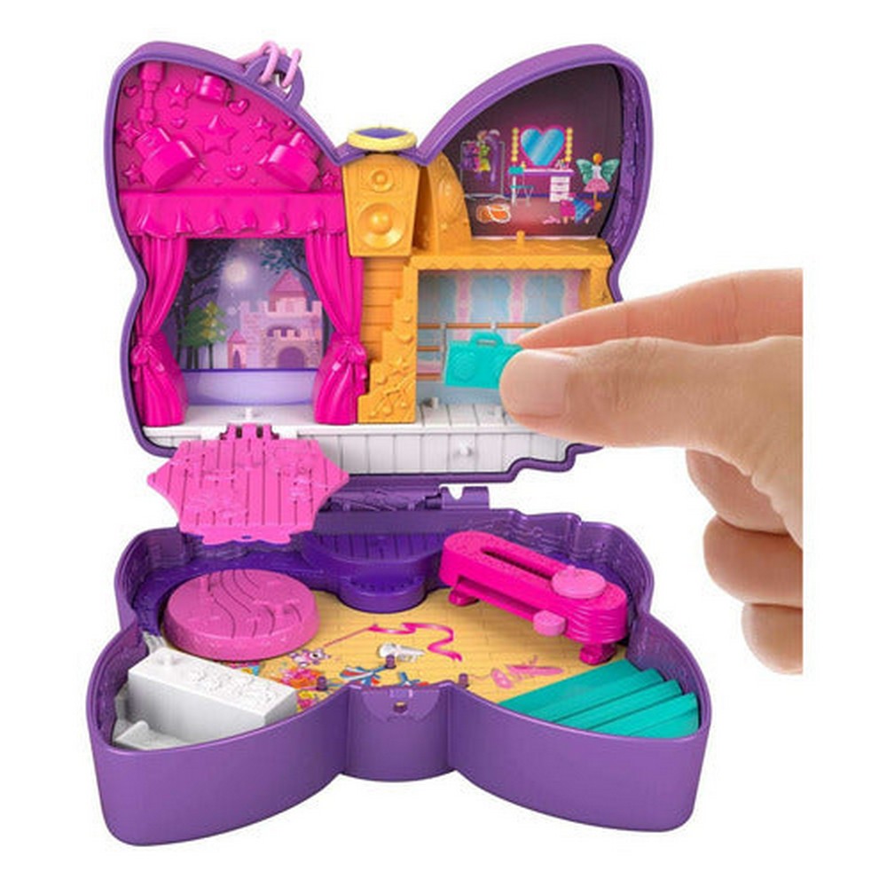 Polly Pocket Set Compacto De Aventura De Mariposa Hcg17