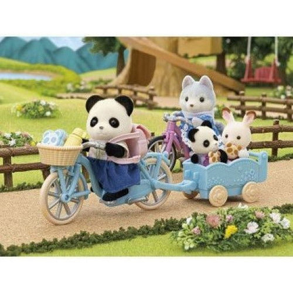 Sylvanian Families Set De Bicicleta Rosalina Panda 5652