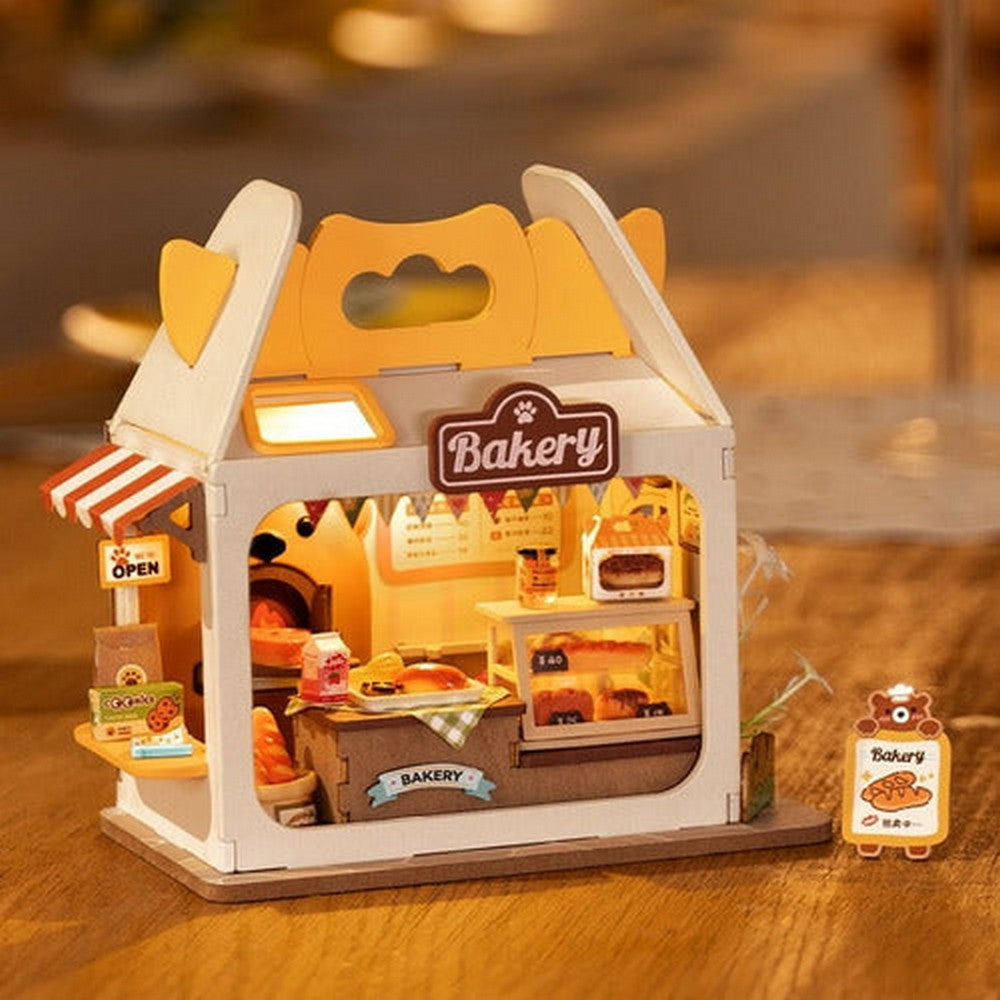 Robotime Puzzle 3d La Panaderia De Teddy Ds033 Rolife