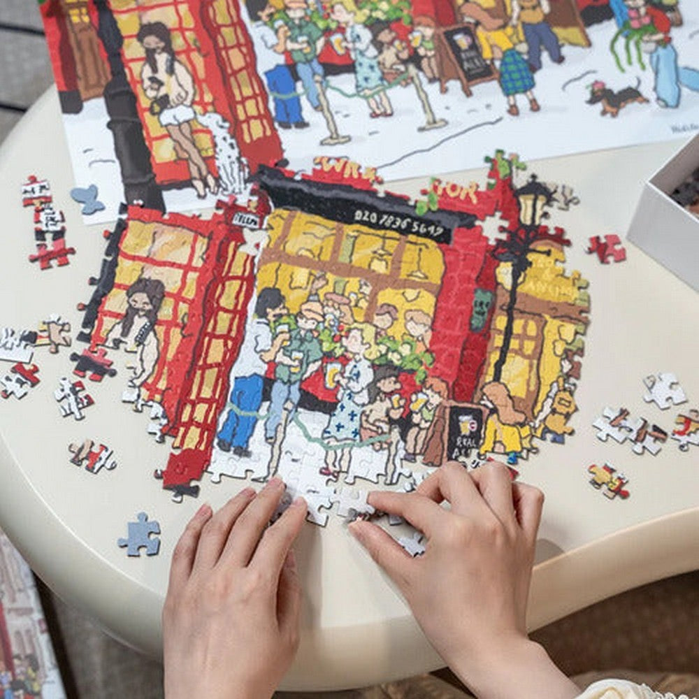Robotime Puzzle Covent Garden 1000 Piezas Pt006 Rolife