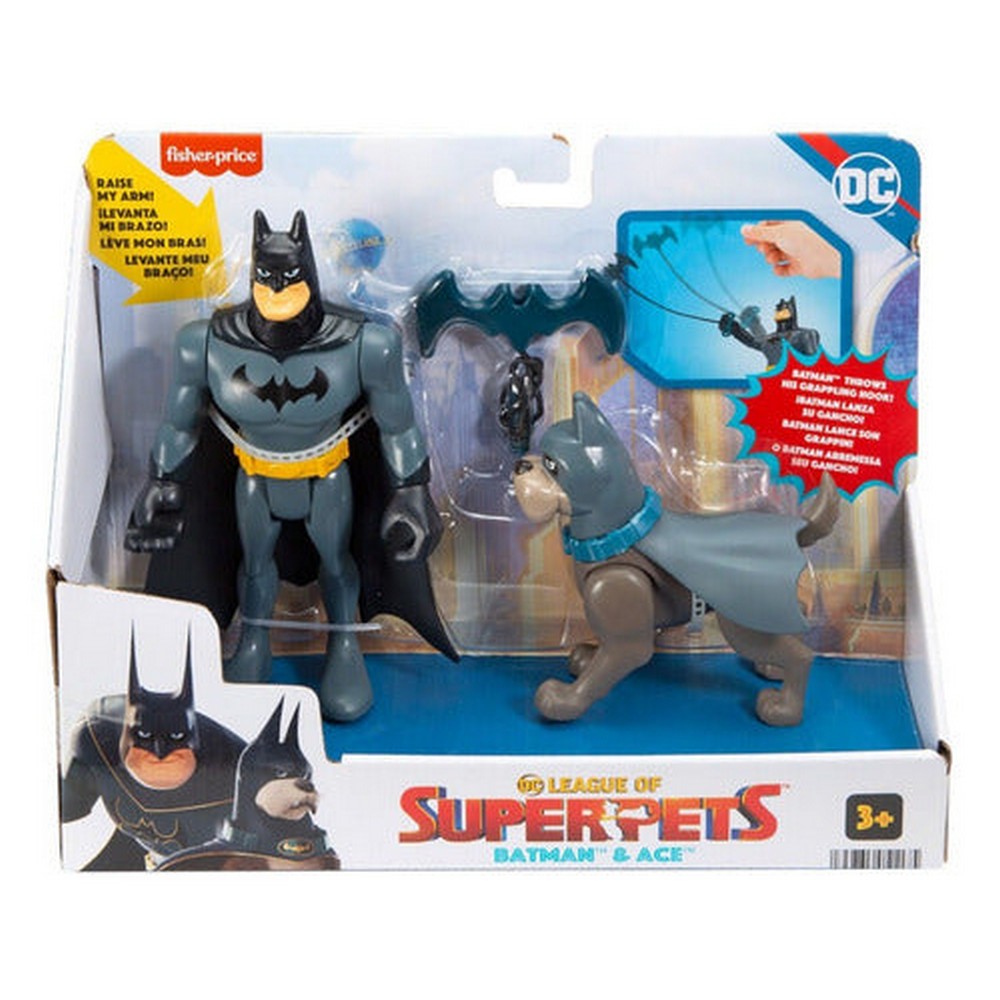 Dc Liga De Super Mascotas Ace Héroe Y Mascota Figuras Hgl03