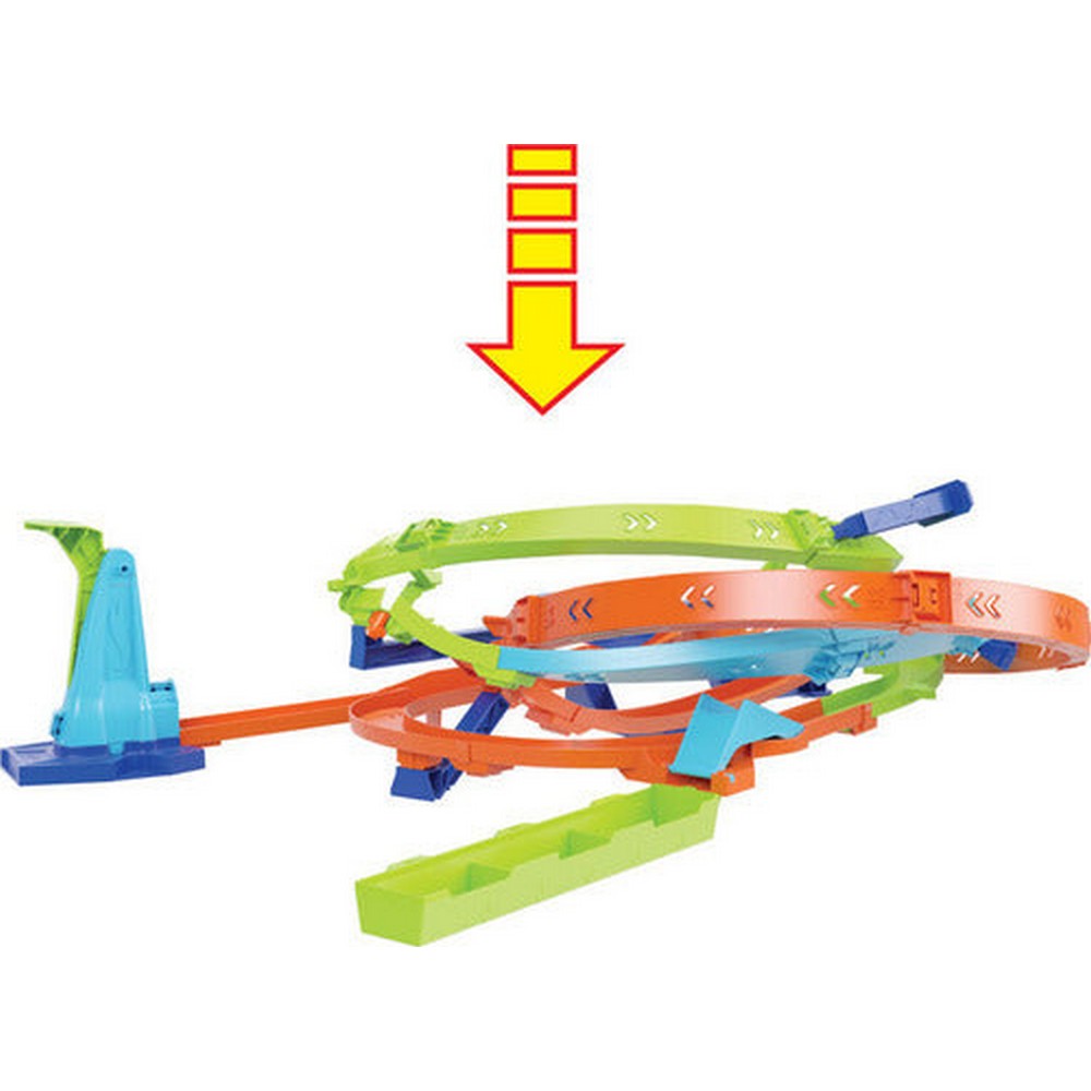 Pista Hot Wheels Action Desafio Del Ciclon Htk16 Mattel