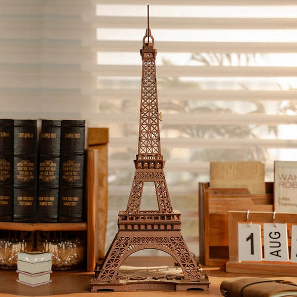 Robotime Puzzle 3d Noche De La Torre Eiffel Tgl01 Rolife