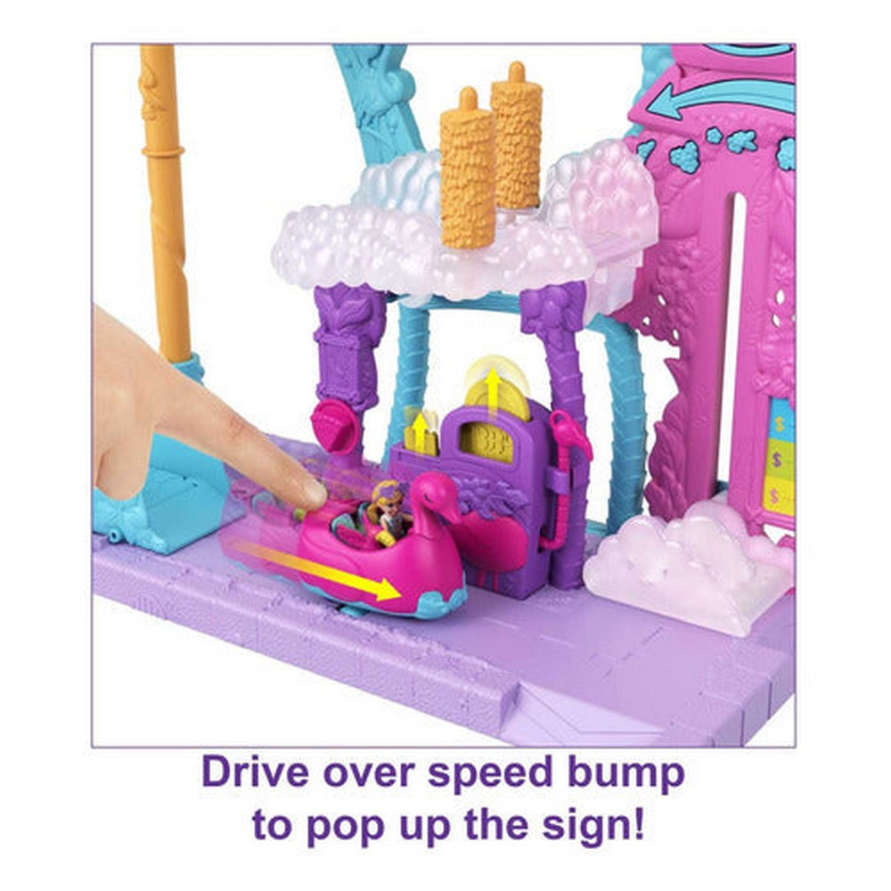 Polly Pocket Muñeca Set Pollyville Auto-lavado Hhj05