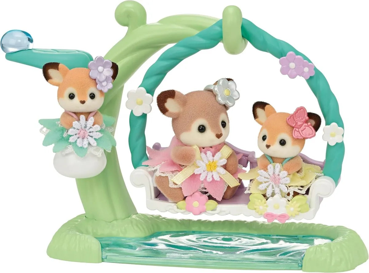 Sylvanian Families Bebés Ciervo En El Columpio 5801