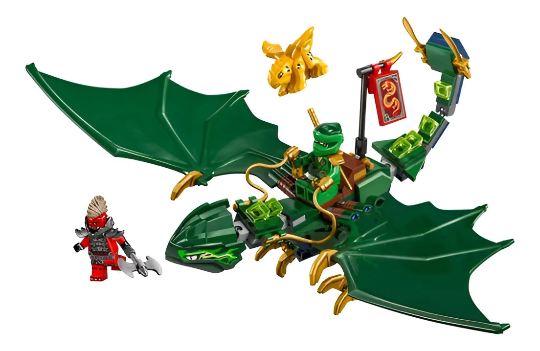 Lego Ninjago Bosque Verde De Lloyd 71829 128 El Ascenso De Los Dragones