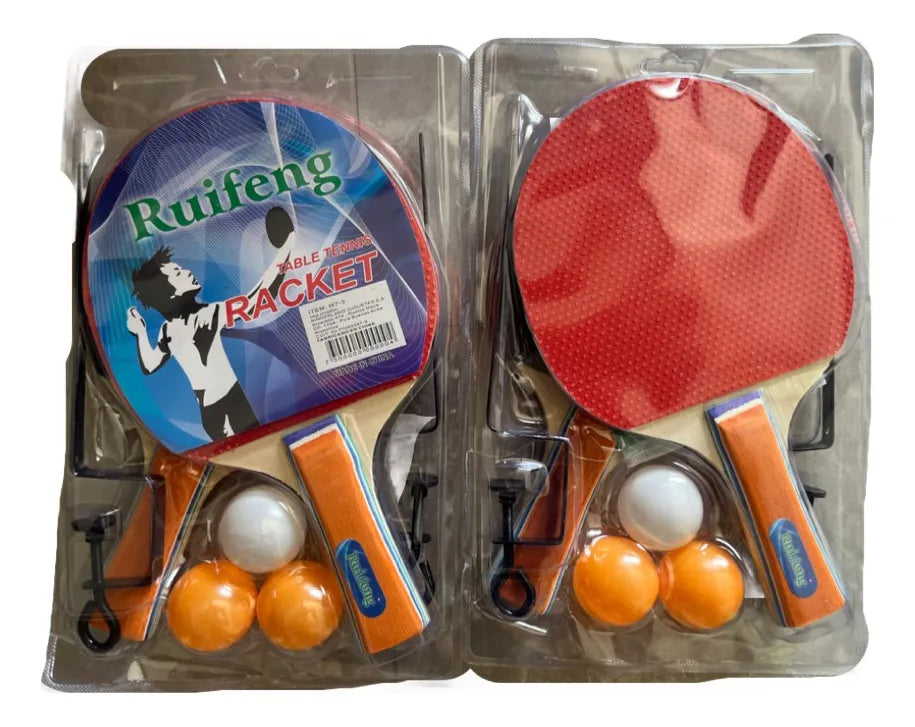Juego De Ping Pong Con Pelotas W7-3 Shine