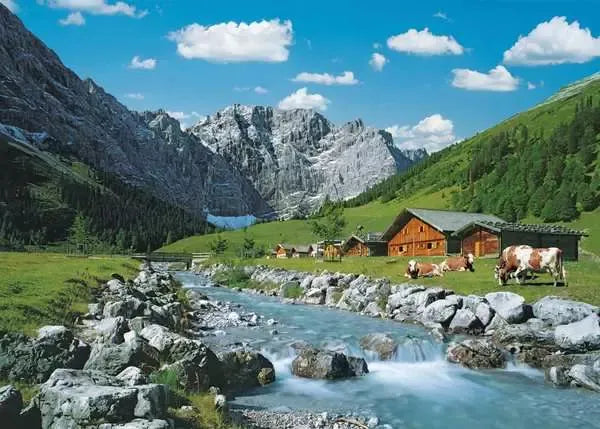 Ravensburger Puzzle 1000 Pzs Austrian Mountains 12000649