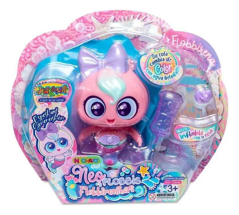 Muñeco Neoflobbi Sirena Flobbirena 998620 Distroller