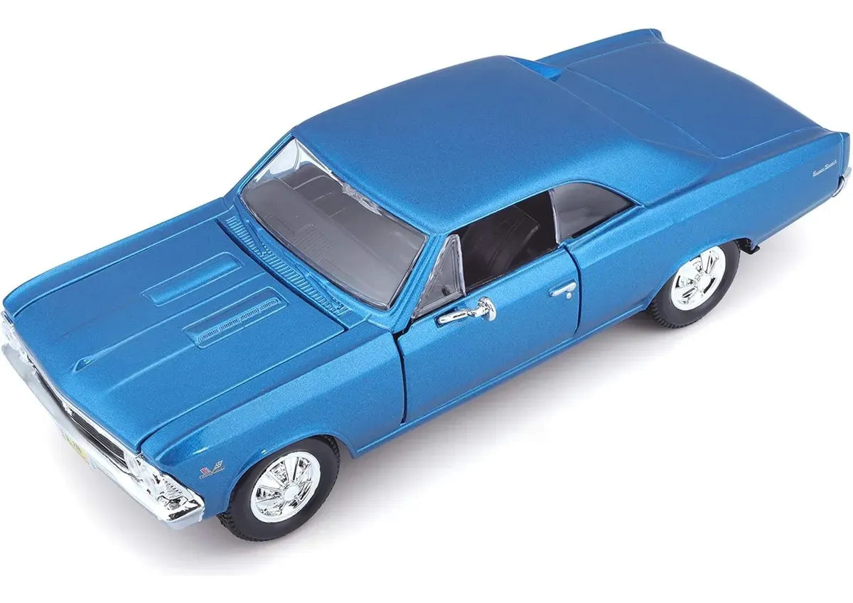 Maisto 1:24 Chevrolet Chevelle Ss396 1966 Azul 31960