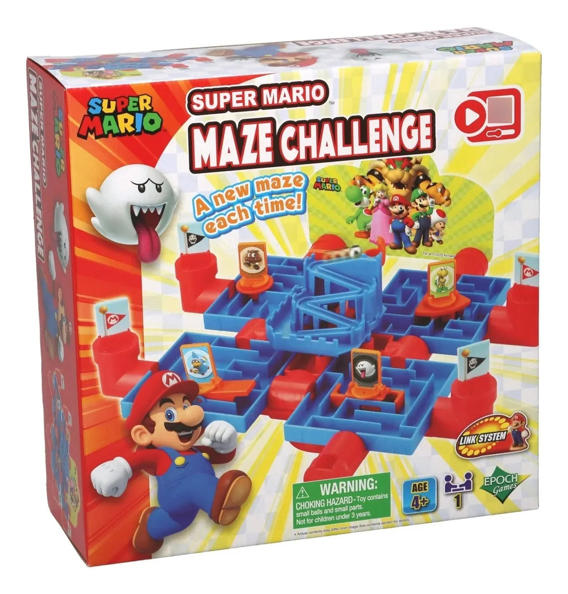 Juego De Mesa Super Mario Maze Challenge 7449