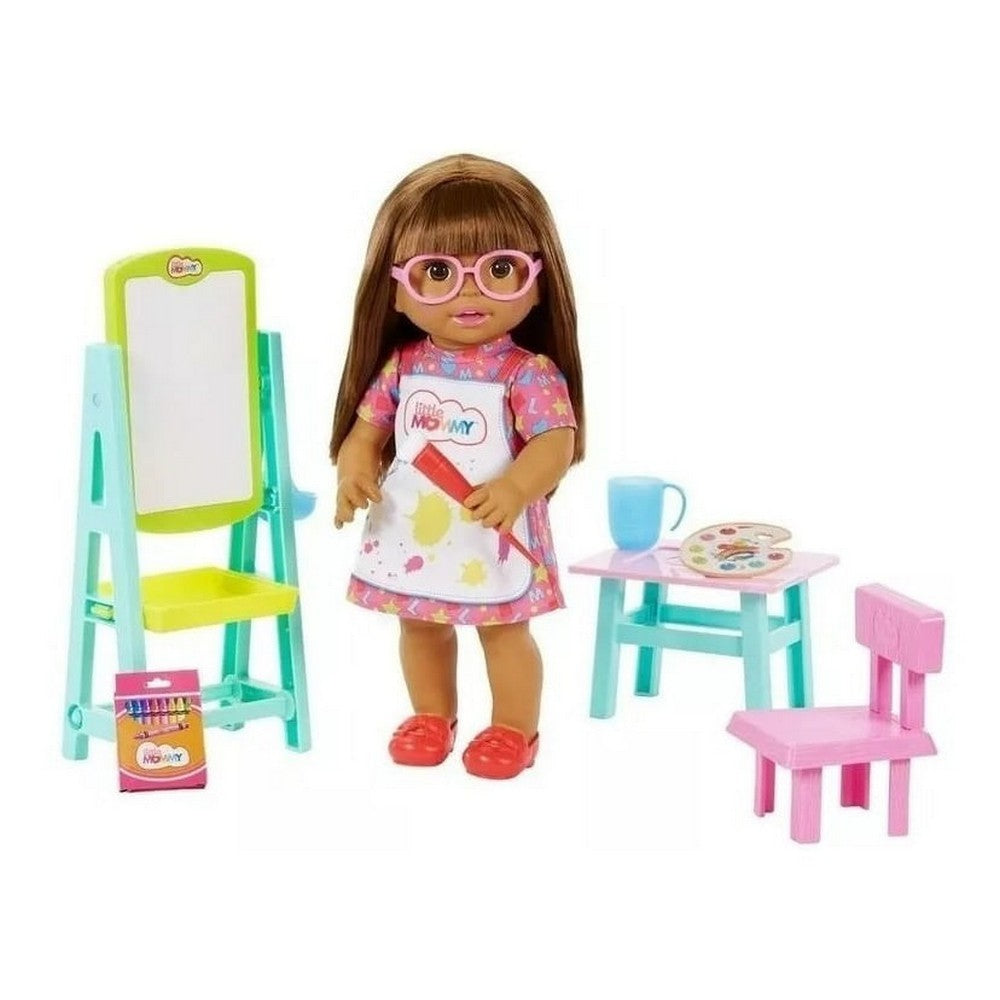 Muñeca Little Mommy Mi Primer Dia De Escuela Mattel Hbj58