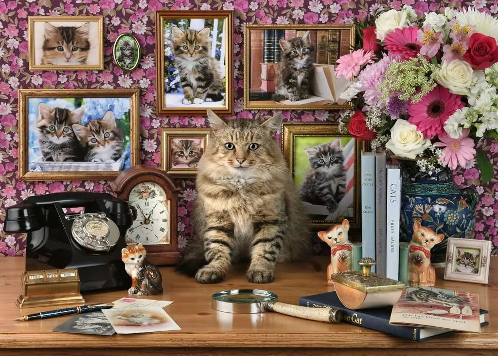 Ravensburger Puzzle 1000 Pzs My Cute Kitty 12000482