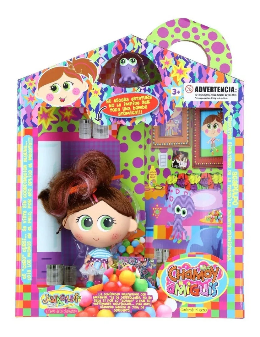 Muñeca Chimichanga Chamoy Y Amigüis Distroller 946263