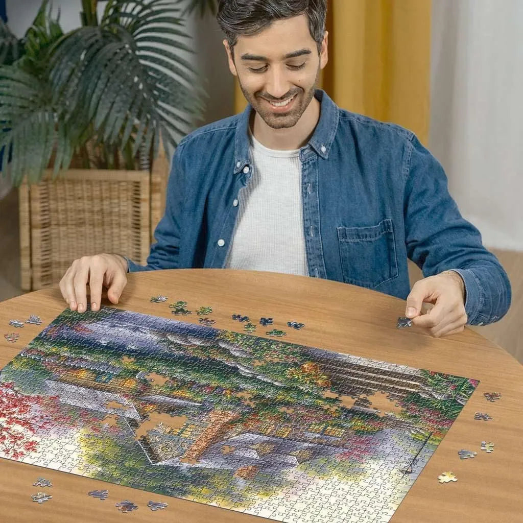 Ravensburger Puzzle 1000 Pzs Romantic Cottage 12000464