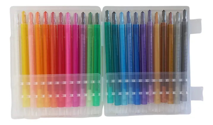 Estuche Crayones X24 Colores Sl6613 Kinderland Vs