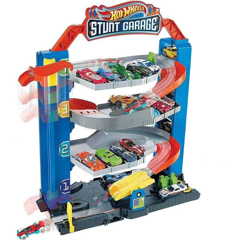 Hot Wheels Pista Stunt Garage Play Set Gnl70 Mattel